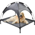 Load image into Gallery viewer, Outdoor Portable Pet Dog Bed with Awning - Whiskers and Wags